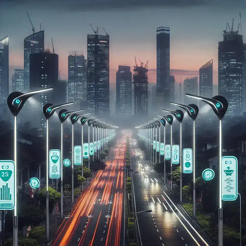 Jakarta Integrasikan Lampu Jalan Pintar dengan Sensor Konsumsi Energi